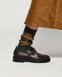 ZAPATO KHOV MARRÓN OSCURO / NAGUISA