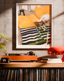 "NO PIZZA BUT DOMINO" POSTER / KOKO CHE JOTA