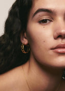 PENDIENTES ARO OLIMPIA ORO / ALHAJA