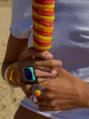 ANILLO PEACH POP BLUE / SUSMIE´S