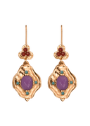 PENDIENTES PITUSA LILA / ALHAJA