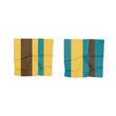 PAÑUELO STRATA - BLUE, BROWN & YELLOW / VERB TO DO