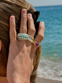 ANILLO ROCKIN TURQUESA / SUSMIE´S