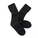 CALCETINES LANA MOHAIR NEGRO / SLOWSOCKS