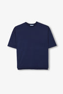 CAMISETA OVERSIZE AZUL GRAFITO / UNFEIGNED
