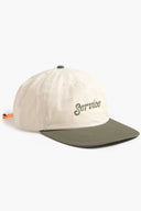 GORRA DE SURF SCRIPT OFF-WHITE & OLIVE / SERVICE WORKS