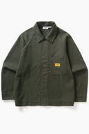 SOBRECAMISA FANNEL VERDE / SERVICE WORKS