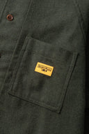SOBRECAMISA FANNEL VERDE / SERVICE WORKS