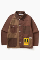 CHAQUETA PATCHWORK 2.0 MARRÓN / SERVICE WORKS