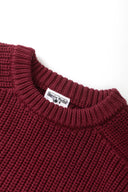 SWEATER ARTICHOKE CHUNKY - BURGUNDY / SERVICE WORKS