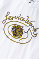 CAMISETA SPAGHETTI - BLANCA / SERVICE WORKS