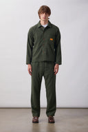 SOBRECAMISA FANNEL VERDE / SERVICE WORKS
