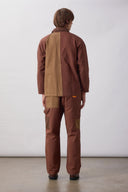 CHAQUETA PATCHWORK 2.0 MARRÓN / SERVICE WORKS