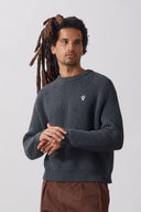 SWEATER ARTICHOKE CHUNKY - CARBON / SERVICE WORKS
