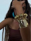 PULSERA DE ORO BOLA DE NIEVE / SUSMIES