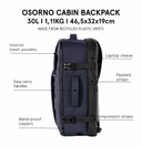 MOCHILA DE CABINA OSORNO NAVY / TACORA