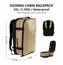 MOCHILA DE CABINA OSORNO BEIGE / TACORA