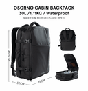 MOCHILA DE CABINA OSORNO NEGRA / TACORA