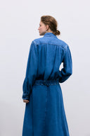 FALDA TNS TENCEL MID DENIM / THE NEW SOCIETY