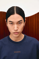 CAMISETA OVERSIZE AZUL MARINO / UNFEIGNED