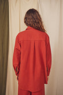 WIDE SHIRT RUST / COSSAC
