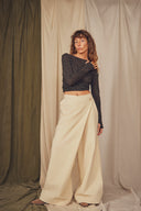WRAP TROUSERS OAT / COSSAC