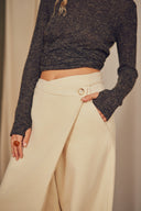 WRAP TROUSERS OAT / COSSAC