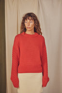 VEGAN SWEATER RUST / COSSAC