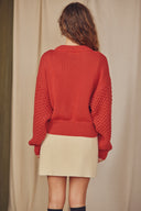 VEGAN SWEATER RUST / COSSAC