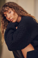 VEGAN SWEATER BLACK / COSSAC