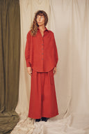 WIDE SHIRT RUST / COSSAC