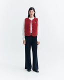 CHALECO BORREGUITO ROJO JAY / THINKING MU