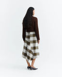 FALDA MIDI CUADROS INDIRA / THINKING MU