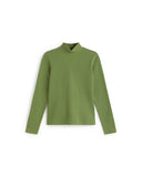 TOP CUELLO ALTO RIB VERDE AINE / THINKING MU