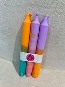 PACK DE 3 VELAS NARANJAS  / NORDTRICE