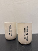 VASO "LA TERNURA MIRA DE CERCA" / FLOKI
