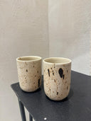 VASO MOTAS MARRONES / FLOKI