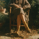 CALCETINES LANA RECICLADA & CASHMERE CARAMEL / SLOWSOCKS