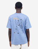 CAMISETA HOLGADA AZUL PEOPLE / OLOW