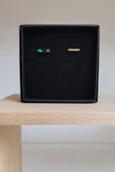 PENDIENTES CRISTAL STUDS VERDE  / SEW A SONG