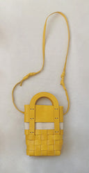 BOLSO MIMBRE S AMARILLO / TALLER PICCOLO