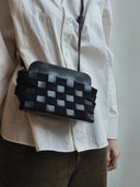 MINI CLUTCH MIMBRE NEGRO / TALLER PICCOLO