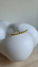 PENDIENTES ARCO RETORCIDOS / SEW A SONG