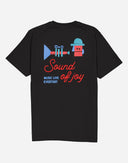 CAMISETA NEGRA FANFARE / OLOW