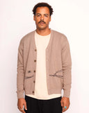 CARDIGAN PAYSAC TAUPE / OLOW