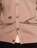 CARDIGAN PAYSAC TAUPE / OLOW