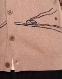 CARDIGAN PAYSAC TAUPE / OLOW