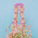 CALCETINES TRANSPARENTES COSMOS ROSA / COUCOU SUZETTE
