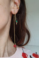 PENDIENTES DE ONDAS DE CRISTAL / SEW A SONG