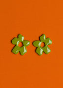 PENDIENTES "FLORAL" VERDE / DEPEAPA